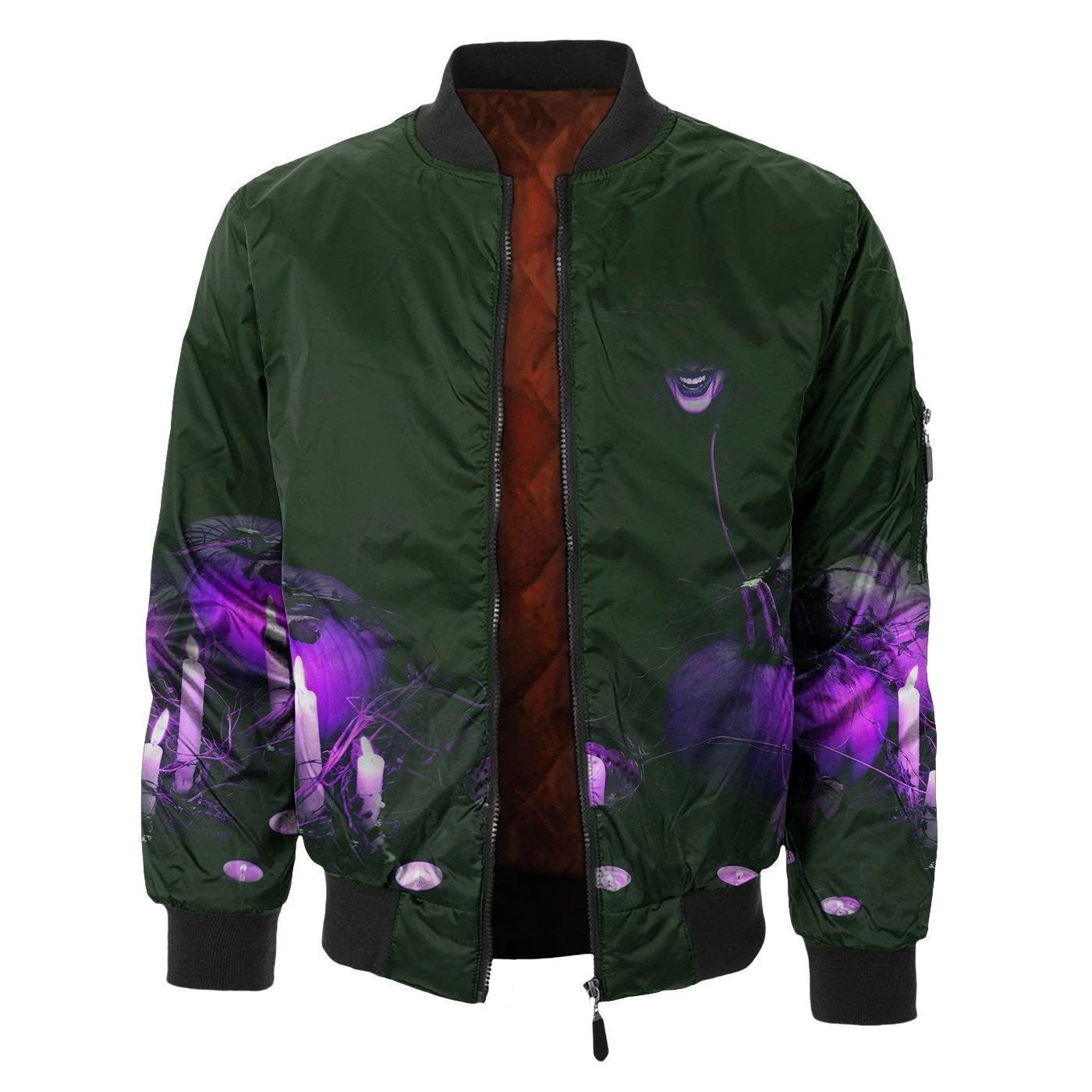 Who Dark Green 3d Printed Unisex Bomber Jacket