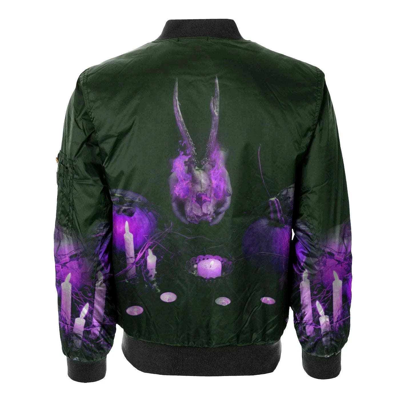 Who Dark Green 3d Printed Unisex Bomber Jacket
