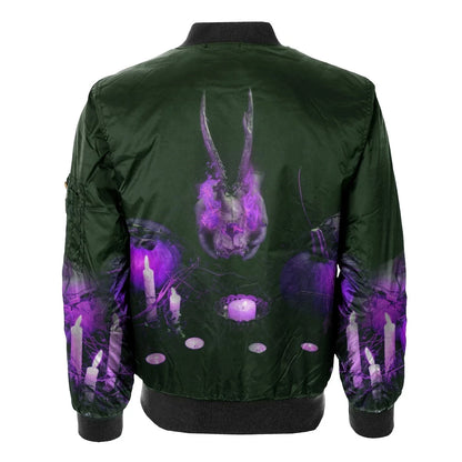 Who Dark Green 3d Printed Unisex Bomber Jacket