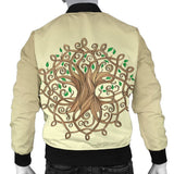 Celtic Tree Of Life Men Casual Bomber Jacket