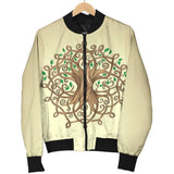 Celtic Tree Of Life Men Casual Bomber Jacket