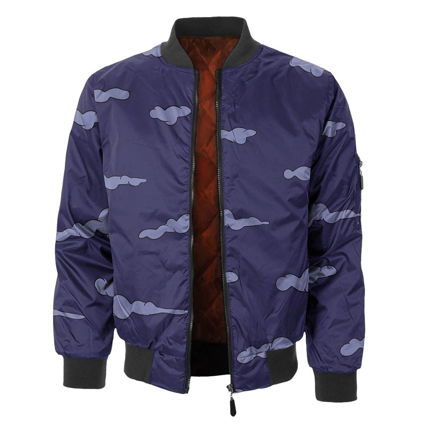 Zombie Pumpkin 3d Printed Unisex Bomber Jacket