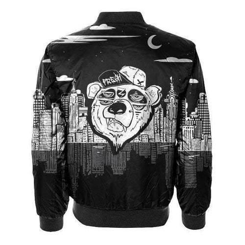 Urban Fresh City 3d Printed Unisex Bomber Jacket