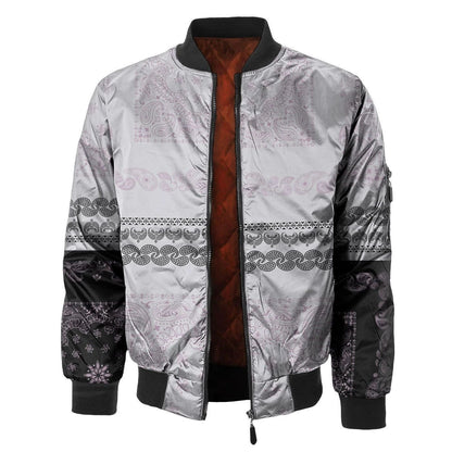 Lux Roots 3d Printed Unisex Bomber Jacket