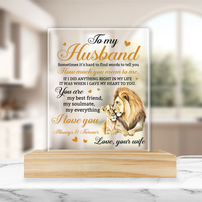 I Love You Always & Forever - Best Gift For Husband