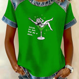 Women's St Patrick Print T-shirt