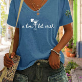 Women's St. Patrick's Day Print T-shirt