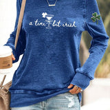 Women's A Tini Bit Irish Sweatshirt