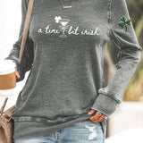 Women's A Tini Bit Irish Sweatshirt