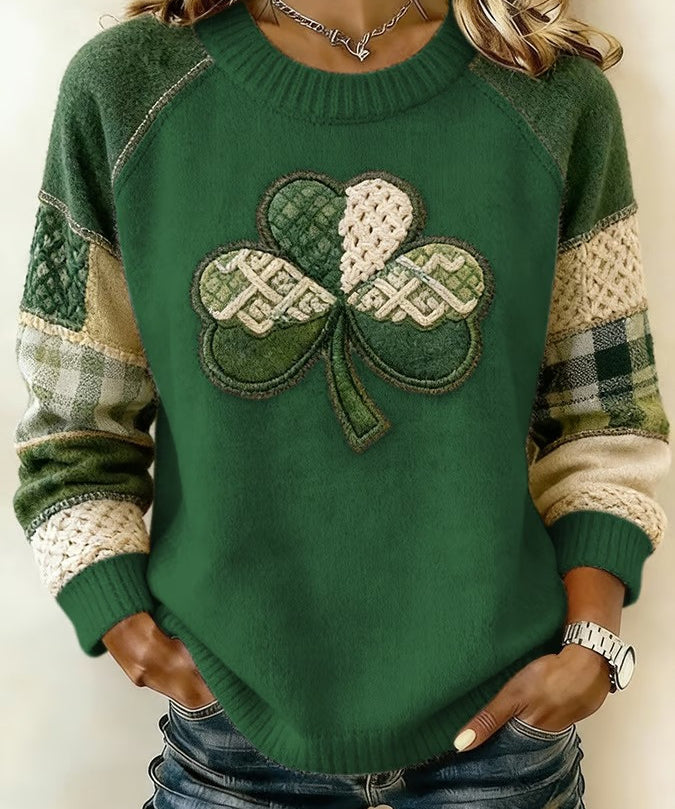 Women's Saint Pao Print Knit Sweater