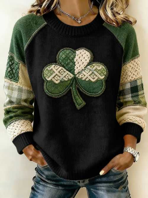 Women's Saint Pao Print Knit Sweater