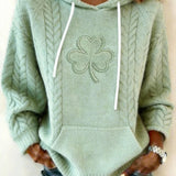 Women's St Patrick Print Casual Sweatshirt