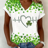 Women's St. Patrick's Day Art Print T-shirt