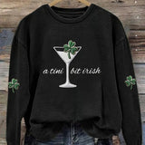 Women's A Tini Bit Irish Sweatshirt