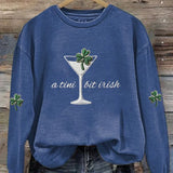 Women's A Tini Bit Irish Sweatshirt