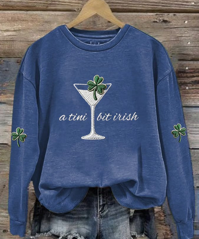 Women's A Tini Bit Irish Sweatshirt