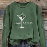 Women's A Tini Bit Irish Sweatshirt