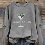 Women's A Tini Bit Irish Sweatshirt