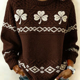 Women's Saint Pao Print Knit Sweater