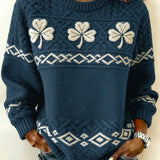 Women's Saint Pao Print Knit Sweater