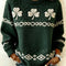 Women's Saint Pao Print Knit Sweater