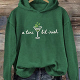 Women's St. Patrick's Day Hoodie Sweatshirt