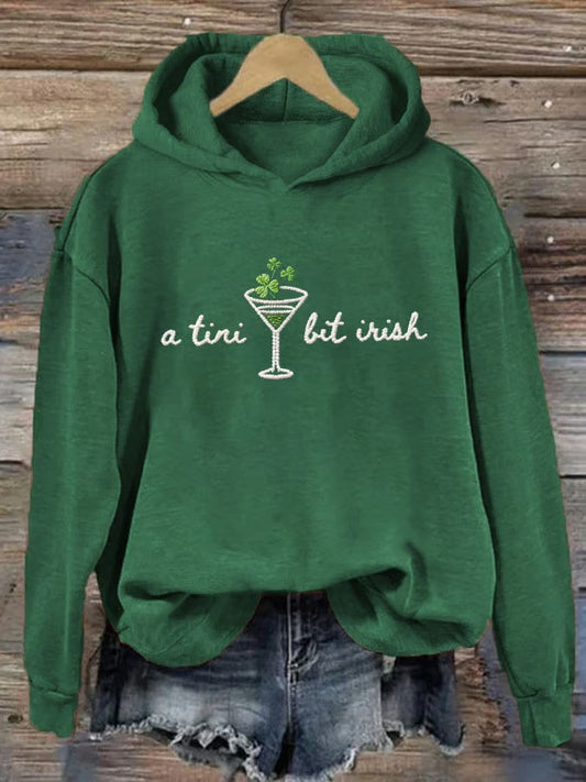 Women's St. Patrick's Day Hoodie Sweatshirt