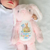 Baby's First Easter | Personalized Stuffed Bunny