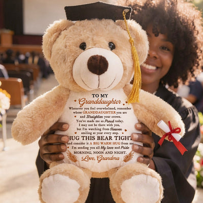 I'm Sending You All My Love And Pride - Personalized Graduation Teddy Bear