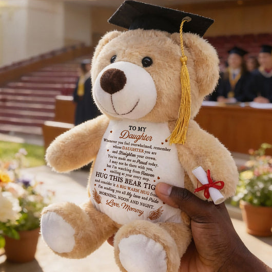 I'm Sending You All My Love And Pride - Personalized Graduation Teddy Bear