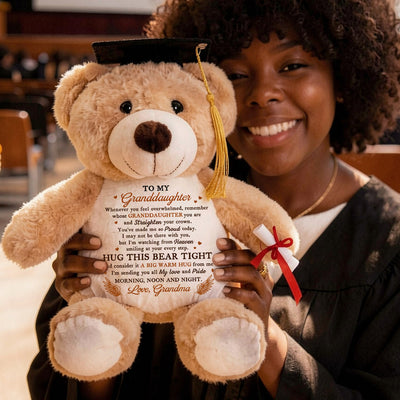 I'm Sending You All My Love And Pride - Personalized Graduation Teddy Bear