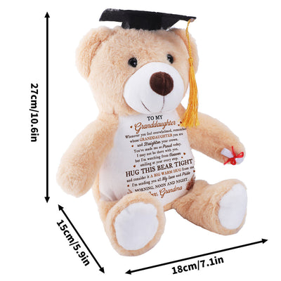 I'm Sending You All My Love And Pride - Personalized Graduation Teddy Bear