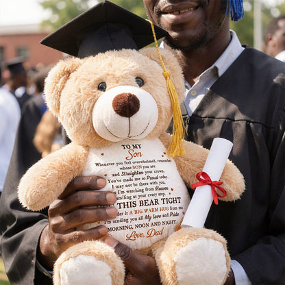 I'm Sending You All My Love And Pride - Personalized Graduation Teddy Bear