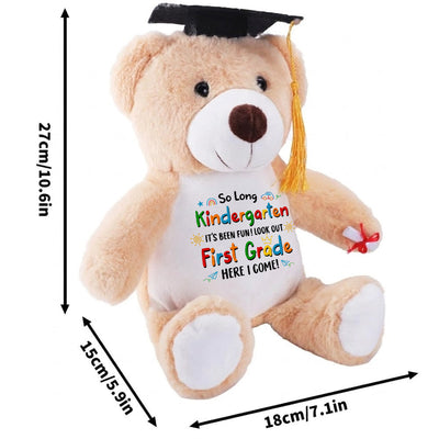 First Grade Here I Come Teddy Bear – Back to School Gift for Kids