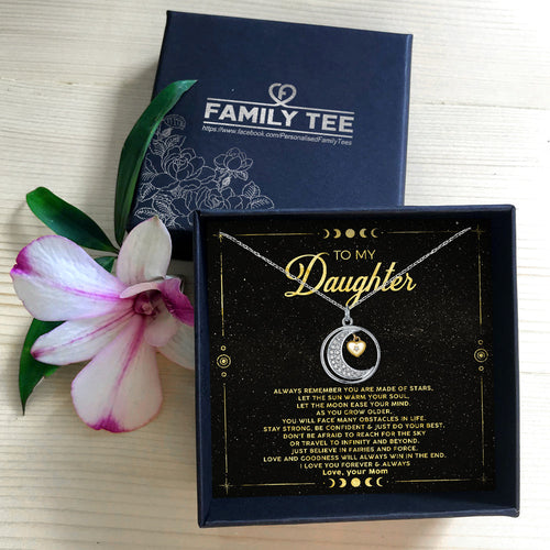 I LOVE YOU YOU FOREVER AND ALWAYS - NECKLACE FOR DAUGHTER