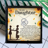 CARRY YOU IN MY HEART- NECKLACE FOR DAUGHTER FROM MOM