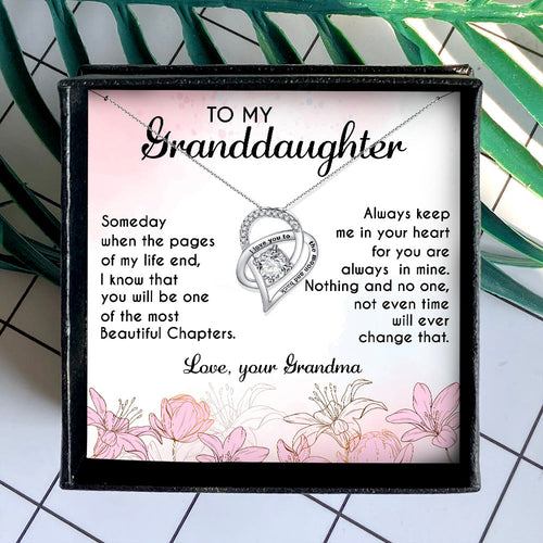 THE MOST BEAUTIFUL CHAPTERS - NECKLACE FOR GRANDDAUGHTER