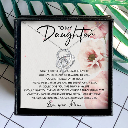 YOU ARE MY SUNSHINE - NECKLACE FOR DAUGHTER FROM MOM