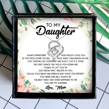 YOU ARE MY SUNSHINE - NECKLACE FOR DAUGHTER FROM MOM