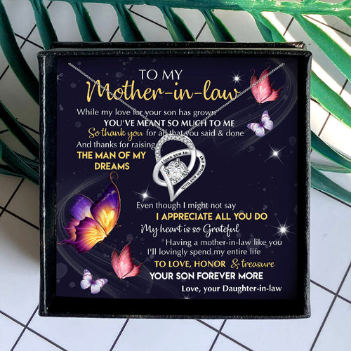 THE MAN OF MY DREAMS - NECKLACE FOR MOTHER-IN-LAW