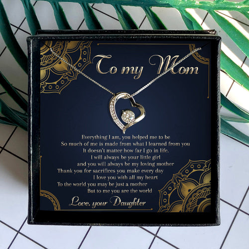 I LOVE YOU WILL ALL MY HEART - GIFT FROM DAUGHTER