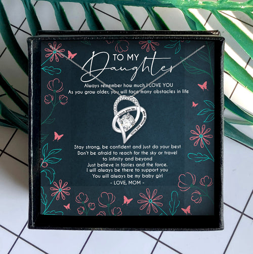 JUST DO YOUR BEST - NECKLACE FOR DAUGHTER FROM MOM
