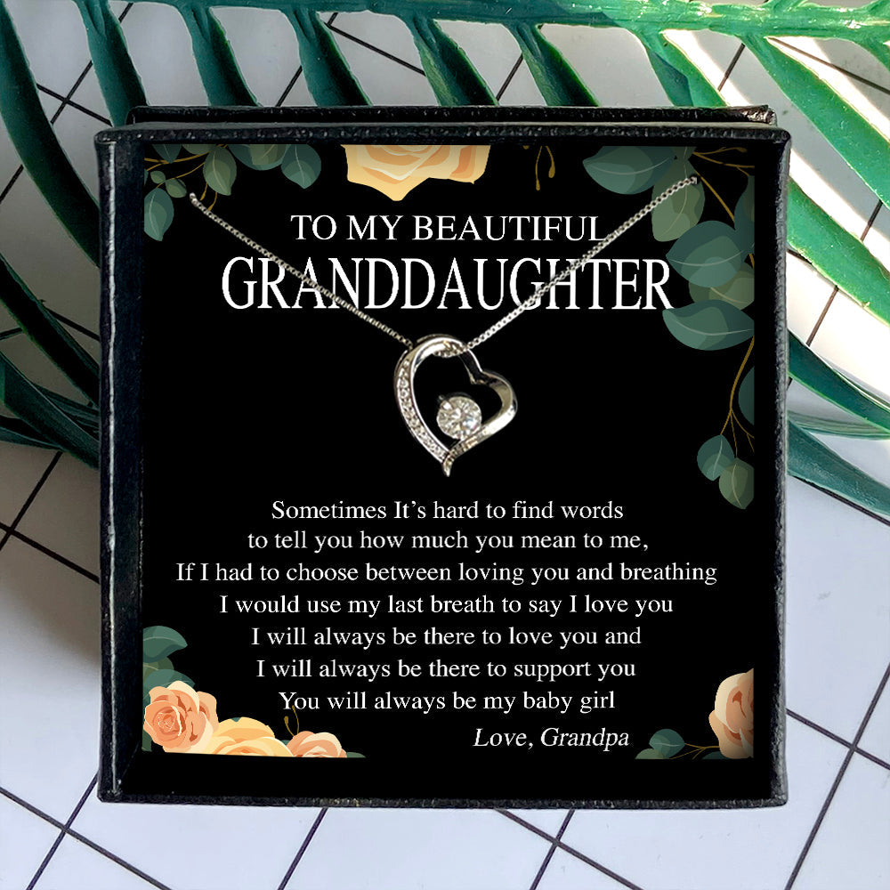I WILL ALWAYS BE MY BABY GIRL - GIFT FROM GRANDPA