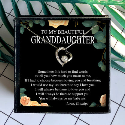 I WILL ALWAYS BE MY BABY GIRL - GIFT FROM GRANDPA