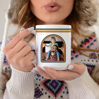 Custom World’s Best Dad Photo Mug