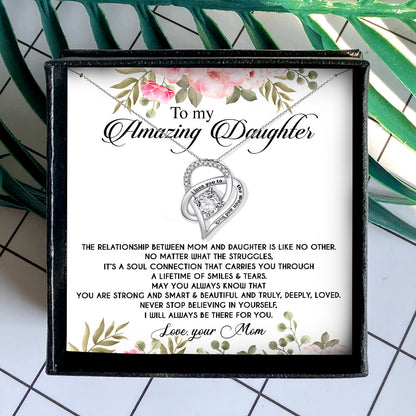 I WILL ALWAYS BE THERE FOR YOU - NECKLACE FOR DAUGHTER FROM MOM