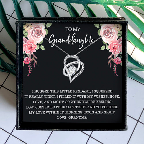 YOU'LL FEEL MY LOVE - NECKLACE FOR GRANDDAUGHTER FROM GRANDMA