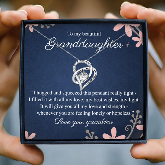 MY LOVE - NECKLACE FOR GRANDDAUGHTER FROM GRANDMA
