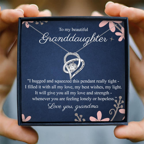 MY LOVE - NECKLACE FOR GRANDDAUGHTER FROM GRANDMA