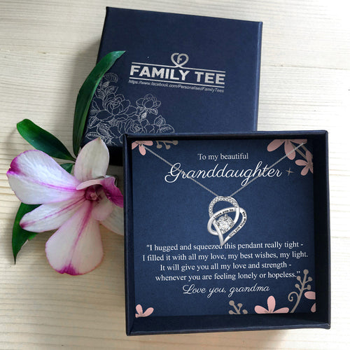 MY LOVE - NECKLACE FOR GRANDDAUGHTER FROM GRANDMA
